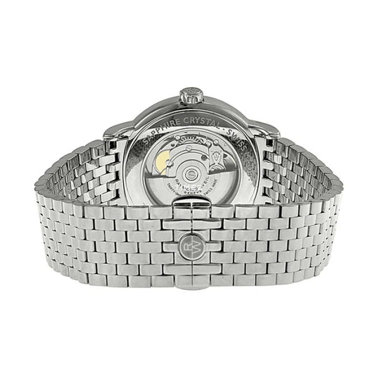 Raymond Weil,Men’s 39.50mm,39.50mm,Stainless Steel,Silver,Automatic,Day,Sapphire,Crystal Glass,2838,2838-ST-00659
