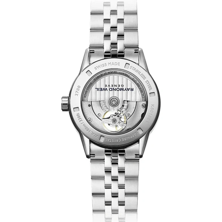 Raymond Weil,Men’s 42.50mm,42.50mm,Stainless Steel,Silver,Automatic,Sapphire,Crystal Glass,Round,2780,2780-ST-65001