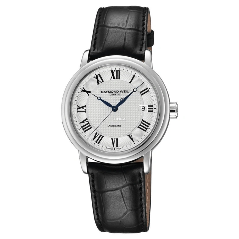 Raymond Weil,Men’s 39.50mm,39.50mm,Stainless Steel,Silver White,Automatic,Day,Sapphire,Crystal Glass,2837,2837-STC-00659