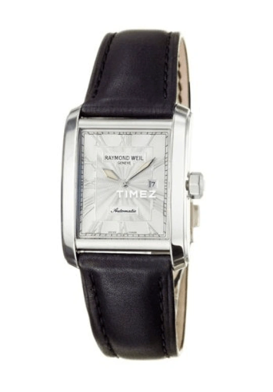 Raymond Weil,Men’s 40mm,40mm,Stainless Steel,Silver,Grey,Automatic,Day,Sapphire,Crystal Glass,2671,2671-STC-00658