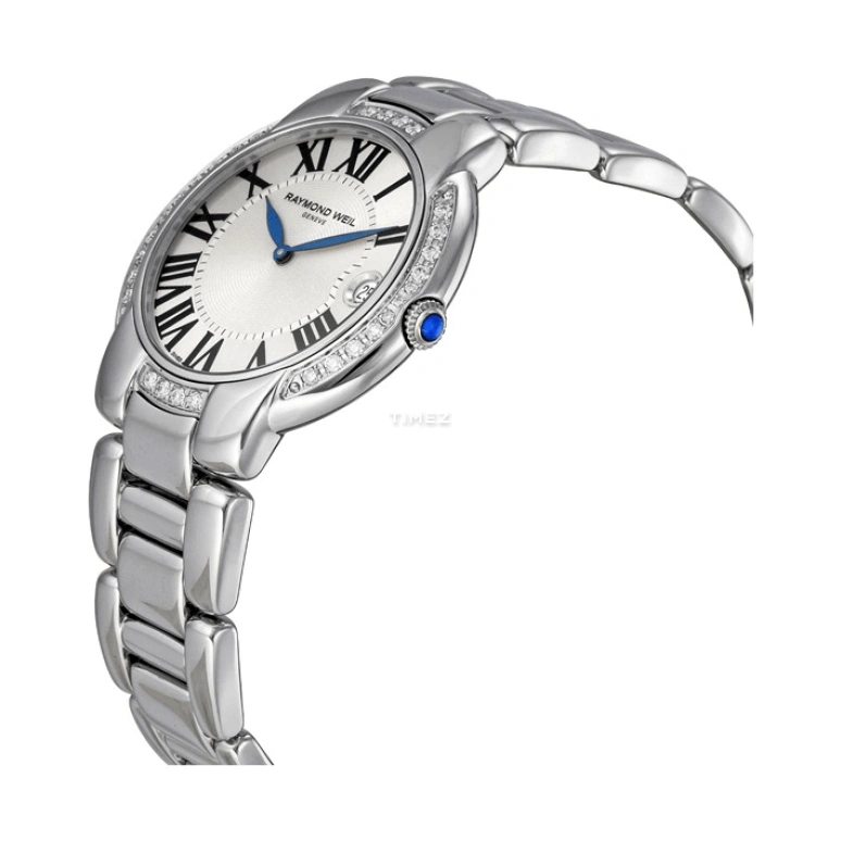 Raymond Weil,Women’s 35mm,35mm,Stainless Steel,Silver,Quartz,Day,Sapphire,Crystal Glass,5235,5235-STS-00659