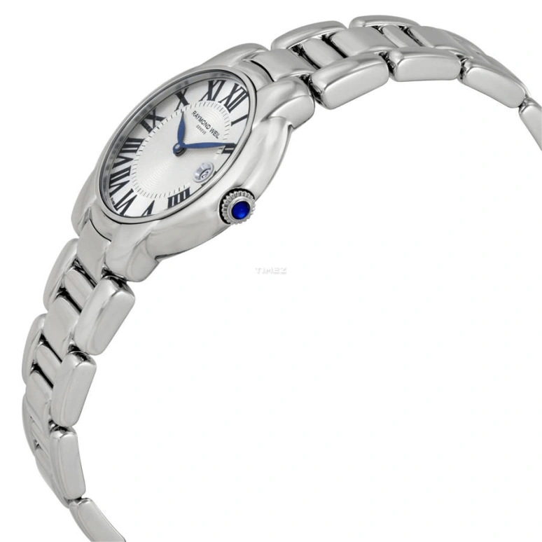 Raymond Weil,Women’s 29mm,29mm,Stainless Steel,Silver,Grey,Quartz,Day,Sapphire,Crystal Glass,5229,5229-ST-00659