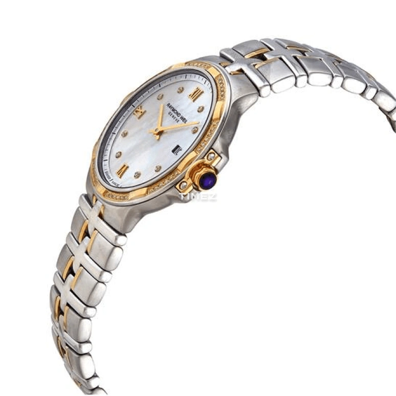 Raymond Weil,Women’s 30mm,30mm,Stainless Steel,White,Quartz,Day,Sapphire,Crystal Glass,5180,5180-SPS-00995