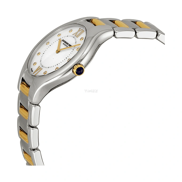 Raymond Weil,Women’s 32mm,32mm,Stainless Steel,White,Quartz,Sapphire,Crystal Glass,Round,5132,5132-STP-00985