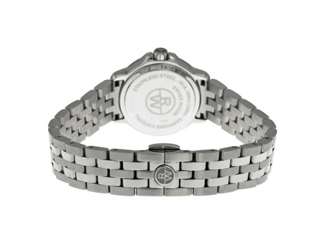 Raymond Weil,Men’s 39mm,39mm,Stainless Steel,White,Quartz,Day,Sapphire,Crystal Glass,5591,5591-ST-30001