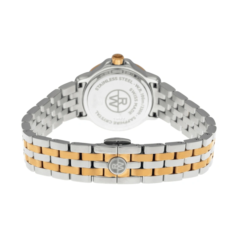 Raymond Weil,Women’s 28mm,28mm,Stainless Steel,Rose Gold,White,Quartz,Day,Sapphire,Crystal Glass,5391,5391-SP5-00300