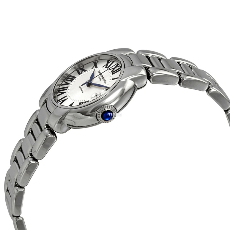 Raymond Weil,Women’s 29mm,29mm,Stainless Steel,Silver,Grey,Automatic,Day,Sapphire,Crystal Glass,2629,2629-ST-00659