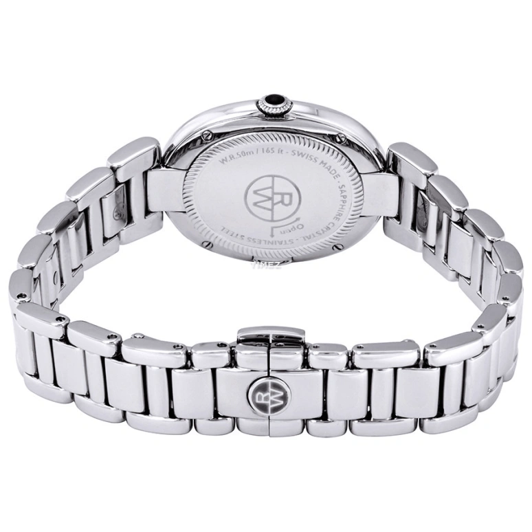 Raymond Weil,Women’s 29mm,29mm,Stainless Steel,White,Quartz,Sapphire,Crystal Glass,Oval,1700,1700-ST-00995