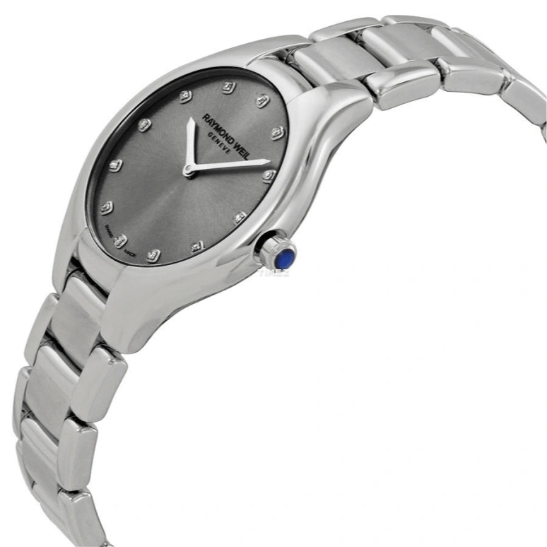Raymond Weil,Women’s 32mm,32mm,Stainless Steel,Silver,Quartz,Sapphire,Crystal Glass,Round,5132,5132-ST-65081