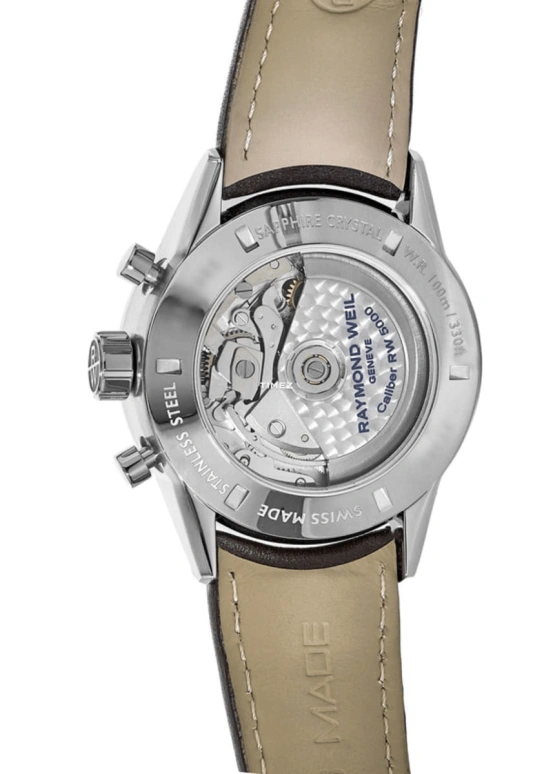 Raymond Weil,Men’s 42mm,42mm,Stainless Steel,Grey,Automatic,Chronograph,Date,Day,7730,7730-STC-20021