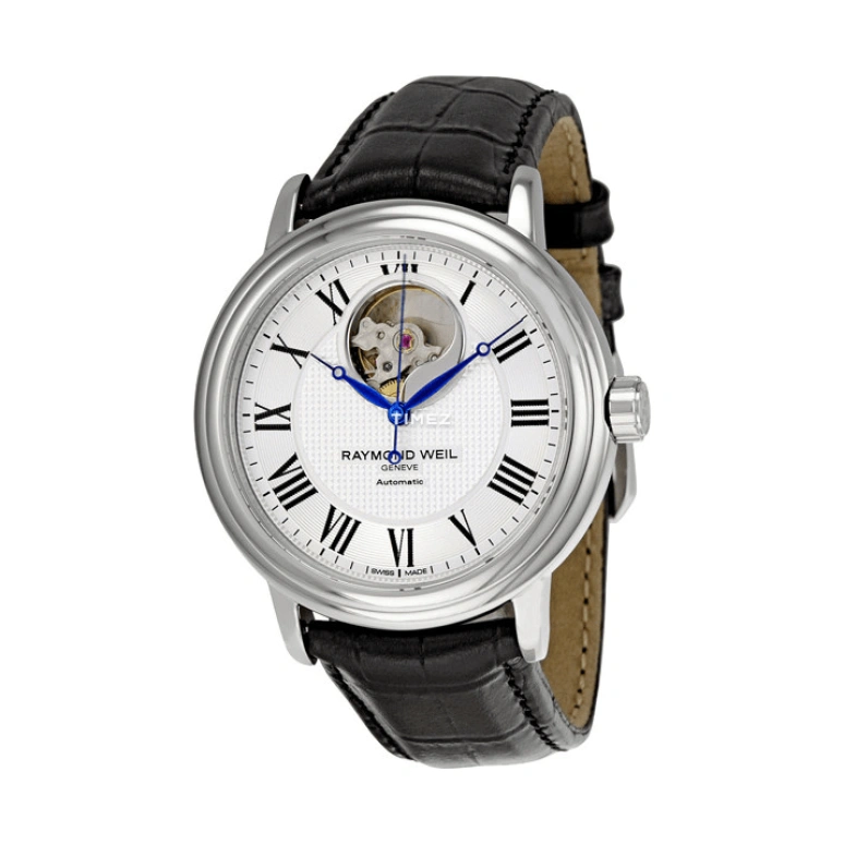 Raymond Weil,Men’s 39.50mm,39.50mm,Stainless Steel,Silver White,Automatic,Chronograph,Sapphire,Crystal Glass,2827,2827-STC-00659