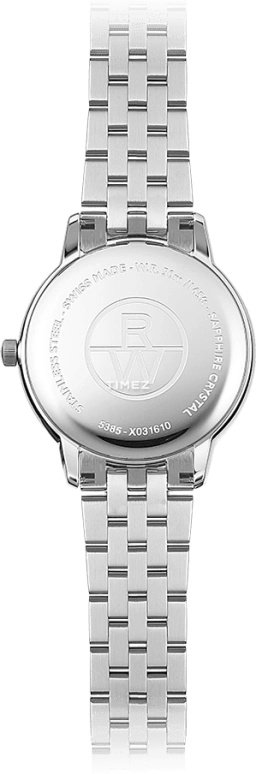 Raymond Weil,Women’s 34mm,34mm,Stainless Steel,Silver White,Quartz,Day,Sapphire,Crystal Glass,5385,5385-ST-97081