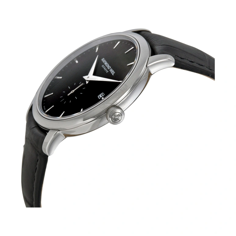 Raymond Weil,Men’s 39mm,39mm,Stainless Steel,Black,Quartz,Day,Sapphire,Crystal Glass,5484,5484-STC-20001
