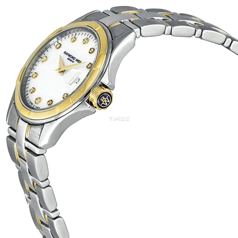 Raymond Weil,Women’s 28mm,28mm,Stainless Steel,Silver White,Quartz,Day,Sapphire,Crystal Glass,9460,9460-SG-97081