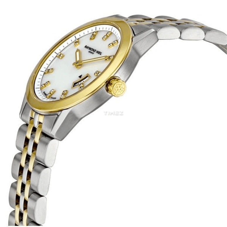 Raymond Weil,Women’s 29mm,29mm,Stainless Steel,Silver White,Quartz,Day,Sapphire,Crystal Glass,5670,5670-STP-97091
