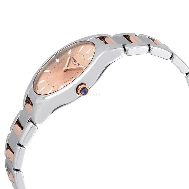 Raymond Weil,Women’s 32mm,32mm,Stainless Steel,Rose Gold,Quartz,Sapphire,Crystal Glass,Round,5132,5132-SP5-81001