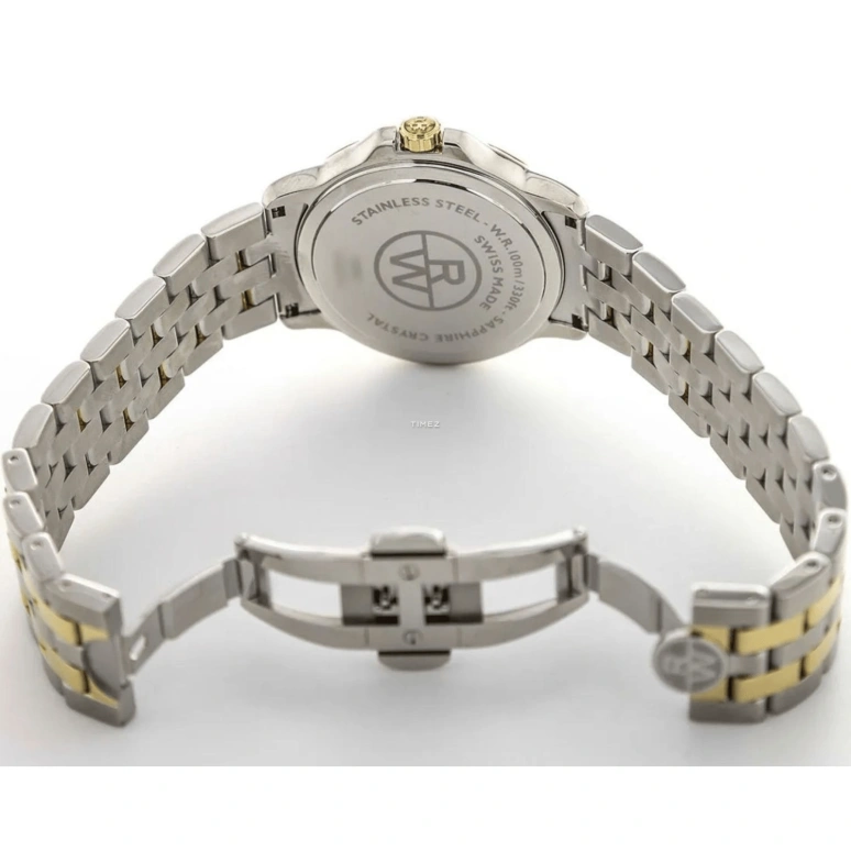 Raymond Weil,Men’s 39mm,39mm,Stainless Steel,White,Quartz,Day,Sapphire,Crystal Glass,5591,5591-STP-00308