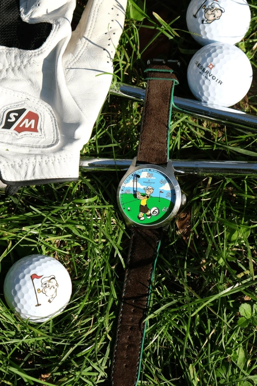 Reservoir,Popeye 41.50mm,41.50mm,Stainless Steel,Multi-Color,Green,Blue,Automatic,Jumping Hours,Retrograde,RSV04,RSV04.PO/133.GF