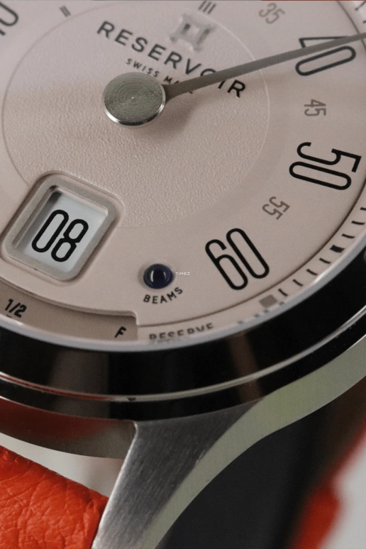 Reservoir,Longbridge 39mm,39mm,Stainless Steel,White,Automatic,Power Reserve Indicator,Jumping Hours,Retrograde,RSV01,RSV01.LB/130-21ss