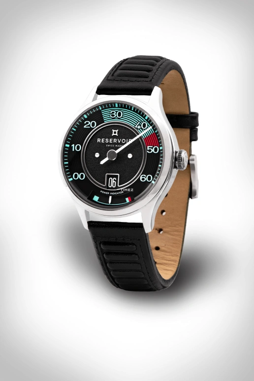 Reservoir,Kanister 41.50mm,41.50mm,Titanium,Black,Automatic,Power Reserve Indicator,Jumping Hours,Retrograde,RSV01,RSV01.KN/433-BK1