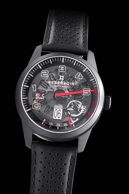 Reservoir,Partnership 43mm,43mm,Titanium,Black,Automatic,Power Reserve Indicator,Jumping Hours,Retrograde,RSV11,RSV11.GT/430-01