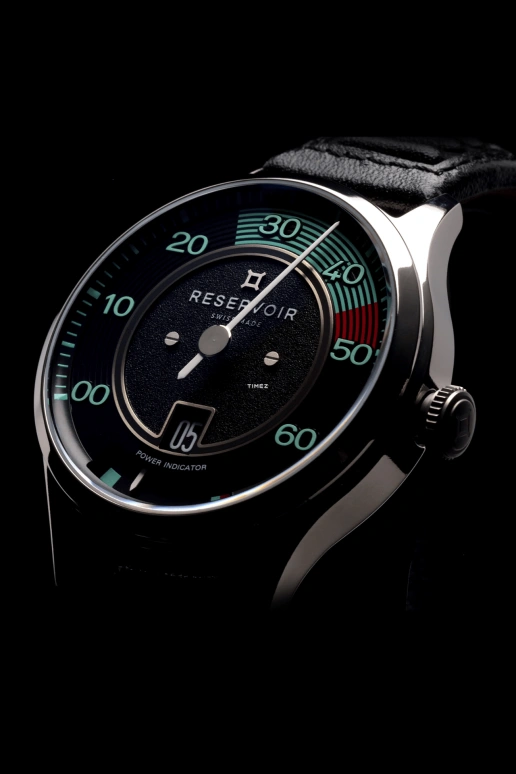 Reservoir,Kanister 41.50mm,41.50mm,Titanium,Black,Automatic,Power Reserve Indicator,Jumping Hours,Retrograde,RSV01,RSV01.KN/433-BK1