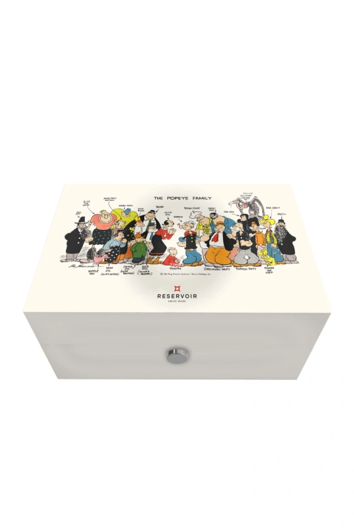 Reservoir,Popeye 41.50mm,41.50mm,Stainless Steel,Multi-Color,Green,Yellow,Automatic,Jumping Hours,Retrograde,RSV04,RSV04.PO/133.CR