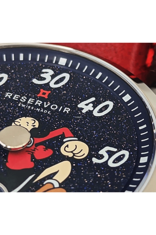 Reservoir,Popeye 39mm,39mm,Stainless Steel,Blue,Automatic,Power Reserve Indicator,Jumping Hours,Retrograde,RSV04,RSV04.PO/132.OL