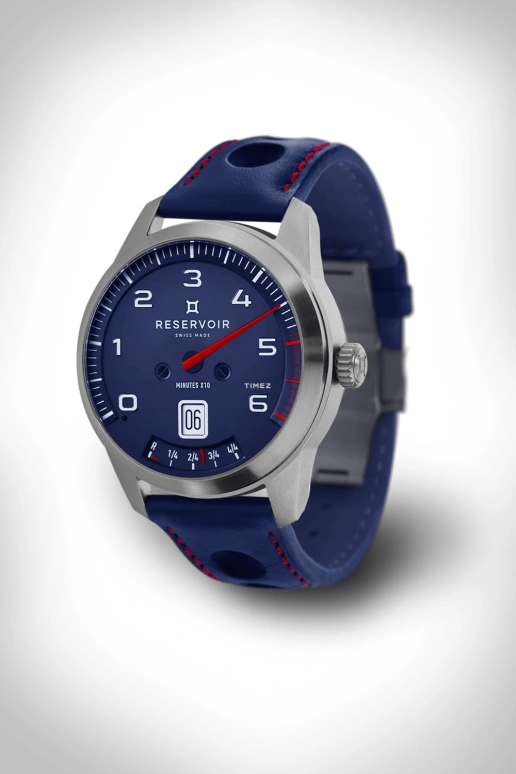 Reservoir,GT-Tour 43mm,43mm,Stainless Steel,Blue,Automatic,Power Reserve Indicator,Jumping Hours,Retrograde,RSV01,RSV01.GT/130-32