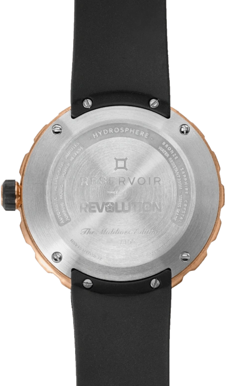 Reservoir,Partnership 45mm,45mm,Bronze,Ceramic,Brown,Automatic,Power Reserve Indicator,Jumping Hours,Retrograde,RSV13,RSV13.HY/330-72