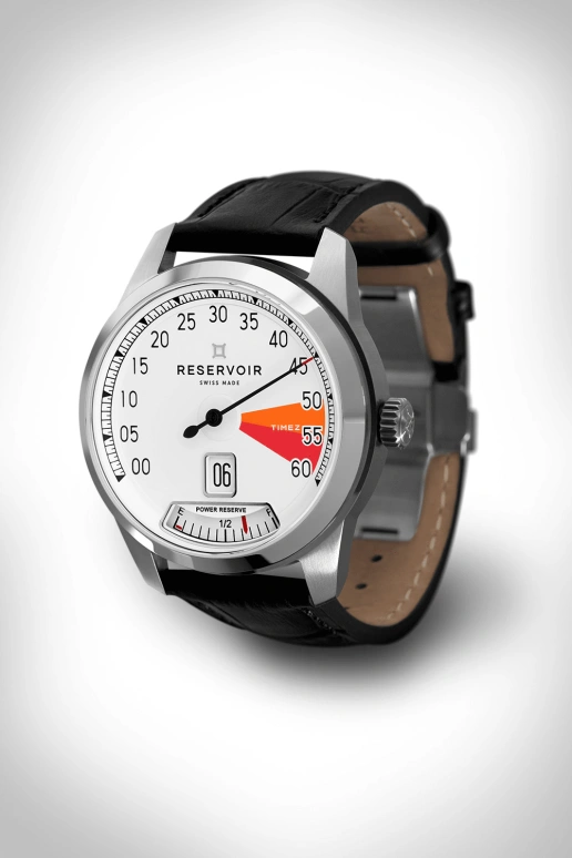 Reservoir,Supercharged 43mm,43mm,Stainless Steel,White,Automatic,Power Reserve Indicator,Jumping Hours,Retrograde,RSV11,RSV11.SC/130-21rz5