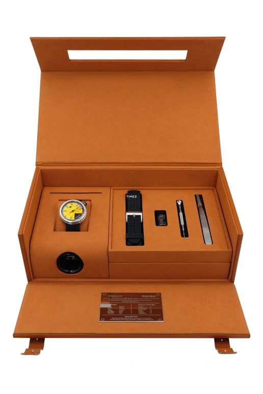 Reservoir,MONZA design 43mm,43mm,Stainless Steel,Yellow,Automatic,Power Reserve Indicator,Jumping Hours,Retrograde,RSV01,RSV01.MD/138.YL