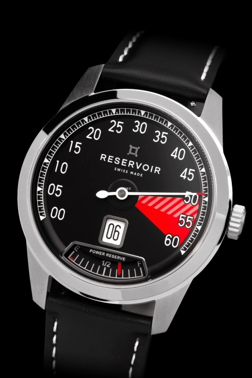 Reservoir,Supercharged 43mm,43mm,Stainless Steel,Dual,Black,Red,Automatic,Power Reserve Indicator,Jumping Hours,Retrograde,RSV11,RSV11.SC/130-12rz5