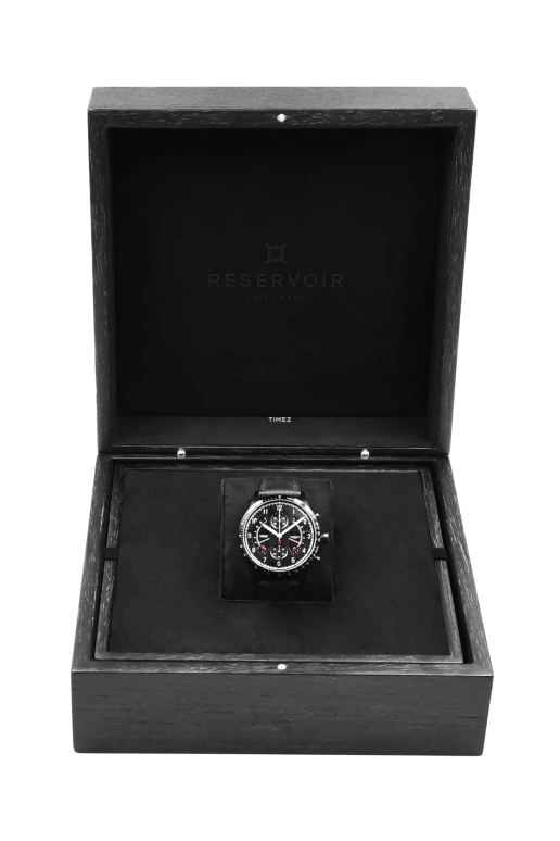 Reservoir,Sonomaster 43mm,43mm,Stainless Steel,Black,Automatic,Chronograph,Day,Retrograde,RSV04,RSV04.SN/136.BT