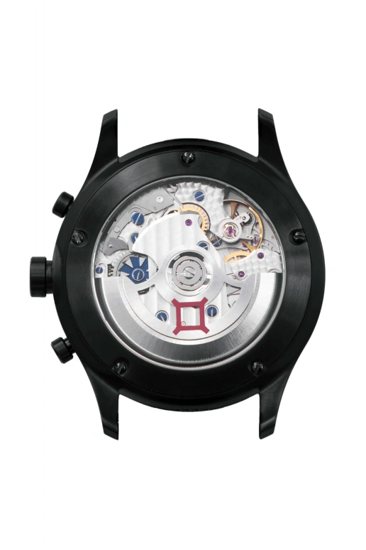 Reservoir,Sonomaster 43mm,43mm,Stainless Steel,Black,Automatic,Chronograph,Day,Retrograde,RSV04,RSV04.SN/136.BT