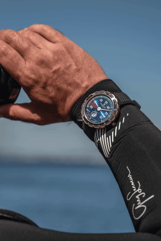 Reservoir,Partnership 45mm,45mm,Bronze,Ceramic,Blue,Automatic,Power Reserve Indicator,Jumping Hours,Retrograde,RSV03,RSV03.HY/330-32.GL