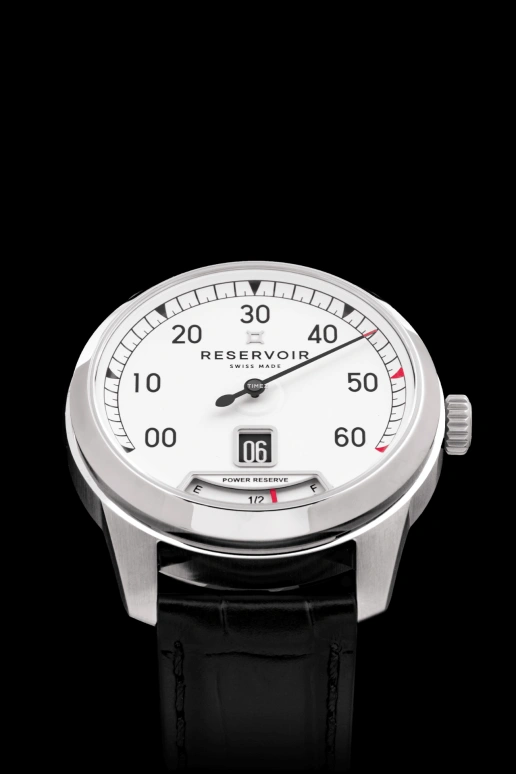 Reservoir,Supercharged 43mm,43mm,Stainless Steel,White,Automatic,Power Reserve Indicator,Jumping Hours,Retrograde,RSV01,RSV01.SC/130-21