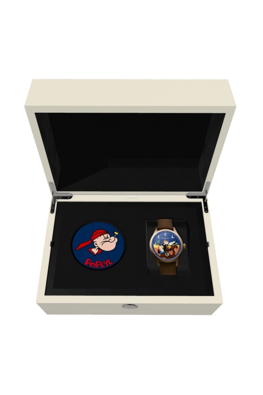 Reservoir,Popeye 41.50mm,41.50mm,Stainless Steel,Multi-Color,Orange,Blue,Automatic,Jumping Hours,Retrograde,RSV04,RSV04.PO/133.DE