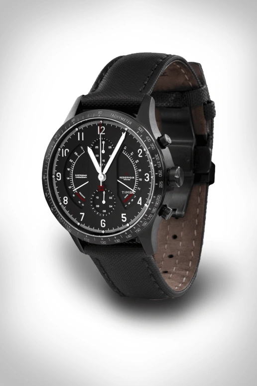 Reservoir,Sonomaster 43mm,43mm,Stainless Steel,Black,Automatic,Chronograph,Day,Retrograde,RSV04,RSV04.SN/136.BT