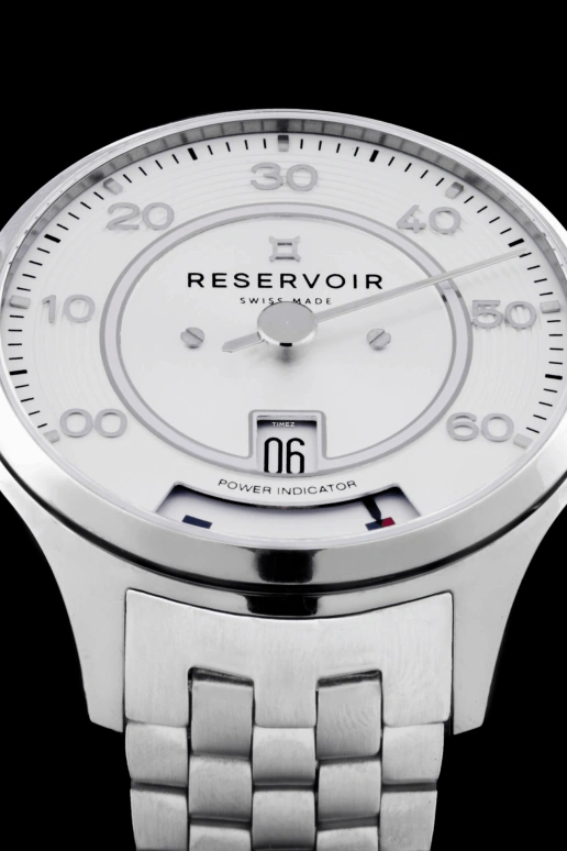 Reservoir,Kanister 41.50mm,41.50mm,Stainless Steel,Silver,Automatic,Power Reserve Indicator,Jumping Hours,Retrograde,RSV01,RSV01.KN/133.SI.BA