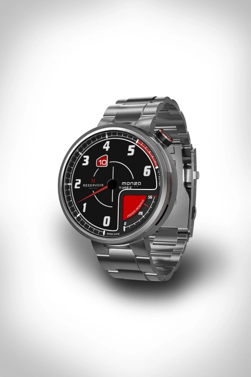 Reservoir,MONZA design 43mm,43mm,Stainless Steel,Black,Automatic,Power Reserve Indicator,Jumping Hours,Retrograde,RSV01,RSV01.MD/138.BK