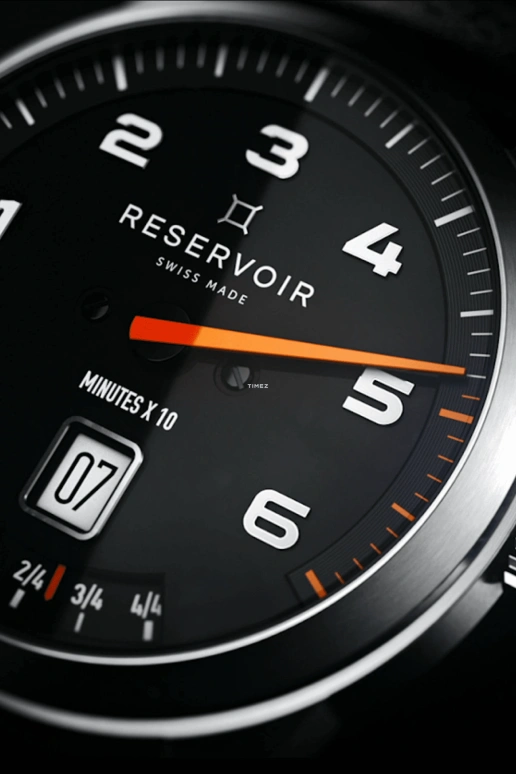 Reservoir,GT-Tour 43mm,43mm,Stainless Steel,Black,Automatic,Power Reserve Indicator,Jumping Hours,Retrograde,RSV01,RSV01.GT/131-12