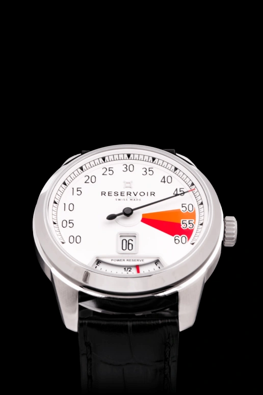 Reservoir,Supercharged 43mm,43mm,Stainless Steel,White,Automatic,Power Reserve Indicator,Jumping Hours,Retrograde,RSV11,RSV11.SC/130-21rz5