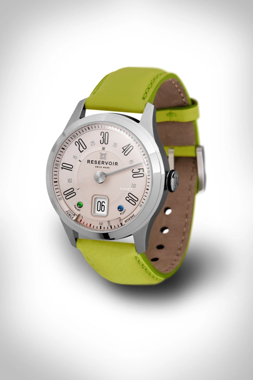 Reservoir,Longbridge 39mm,39mm,Stainless Steel,White,Automatic,Power Reserve Indicator,Jumping Hours,Retrograde,RSV01,RSV01.LB/130-21ss