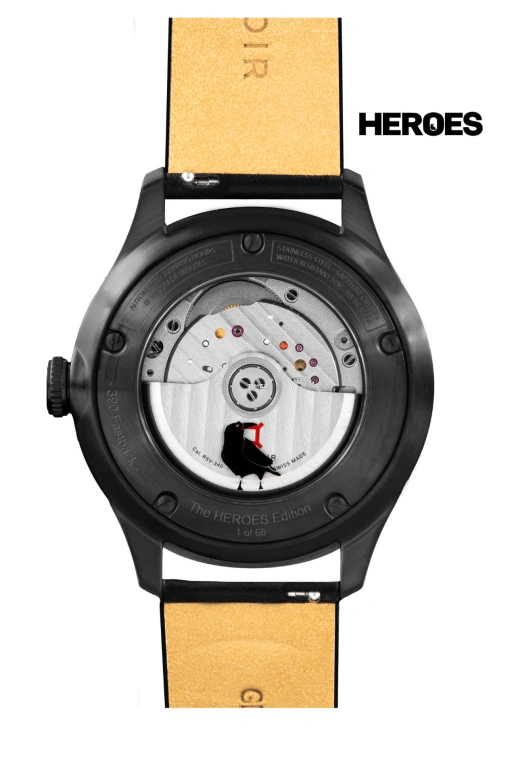 Reservoir,390 Fastback 41.50mm,41.50mm,Stainless Steel,Dual,Black,Silver,Automatic,Jumping Hours,Retrograde,RSV01,RSV01.3F/133.HR