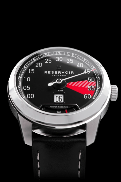 Reservoir,Supercharged 43mm,43mm,Stainless Steel,Dual,Black,Red,Automatic,Power Reserve Indicator,Jumping Hours,Retrograde,RSV11,RSV11.SC/130-12rz5