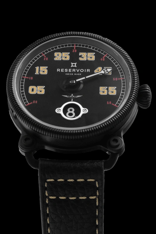 Reservoir,Black Sparrow 42mm,42mm,Stainless Steel,Black,Automatic,Jumping Hours,Retrograde,RSV02,RSV02.PL/135.BL