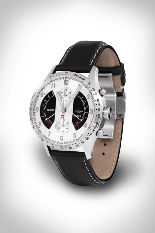 Reservoir,Sonomaster 43mm,43mm,Stainless Steel,Dual,Silver,Black,Automatic,Chronograph,Day,Retrograde,RSV04,RSV04.SN/136.SI