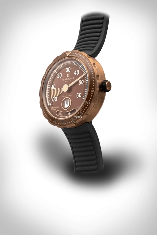 Reservoir,Partnership 45mm,45mm,Bronze,Ceramic,Brown,Automatic,Power Reserve Indicator,Jumping Hours,Retrograde,RSV13,RSV13.HY/330-72