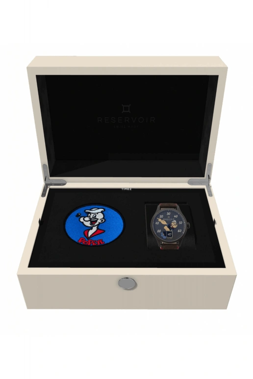 Reservoir,Popeye 41.50mm,41.50mm,Titanium,Grey,Automatic,Jumping Hours,Retrograde,RSV04,RSV04.PO/433